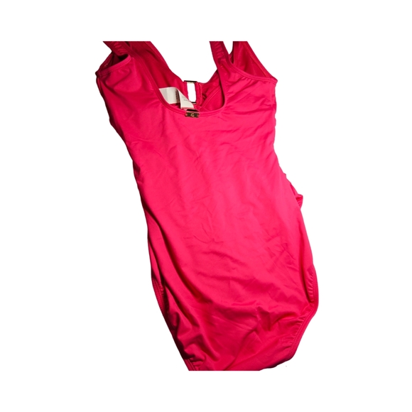 1Lauren Ralph Lauren Women's Pink Swimsuit size 8 - Picture 4 of 9